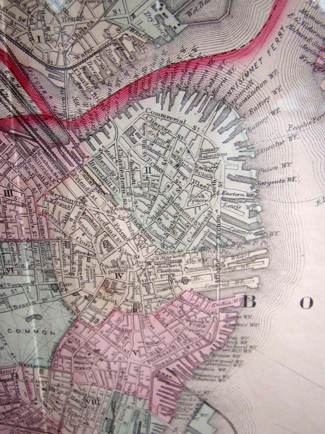 A Map of Boston published by Walling & Gray in 1871 — image 4